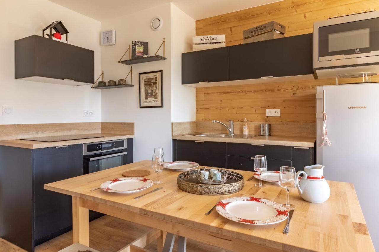 Apartamento Les Gourgs Blancs - 80M Des Pistes - 6 Personnes Génos Exterior foto